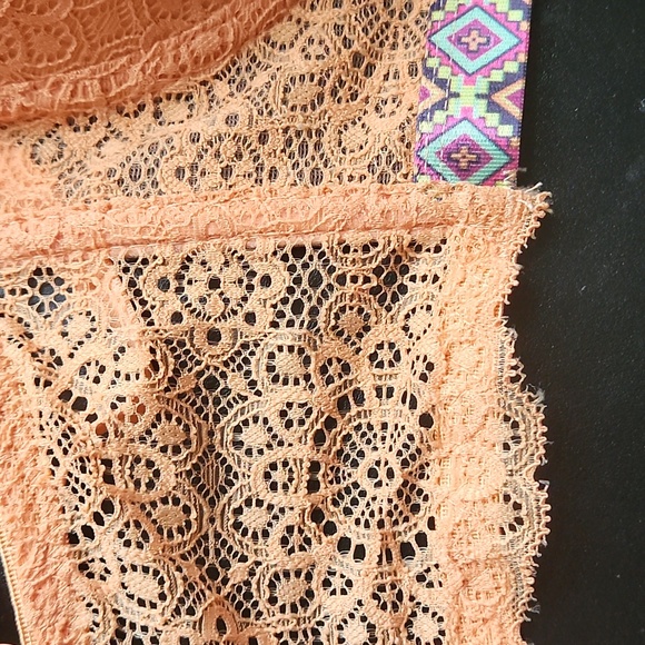 Secret Lace Women Orange Padded Bra size 34D - Picture 4 of 7